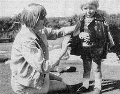 Anita and her little boy Philip
