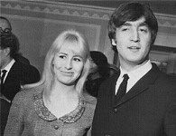 I was so happy for John and we were very much in love in the early years of the Beatles' success.  Here we are at a literary lunch.  I wasn't to know at that time how everything was going to change