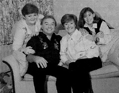 Pauline with her husband and their two daughters