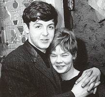the couple at a party in 1961