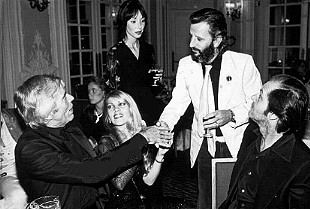 with James Coburn and Jack Nicholson in 1978, meeting Ringo and his date for the evening, Shelley Duvall